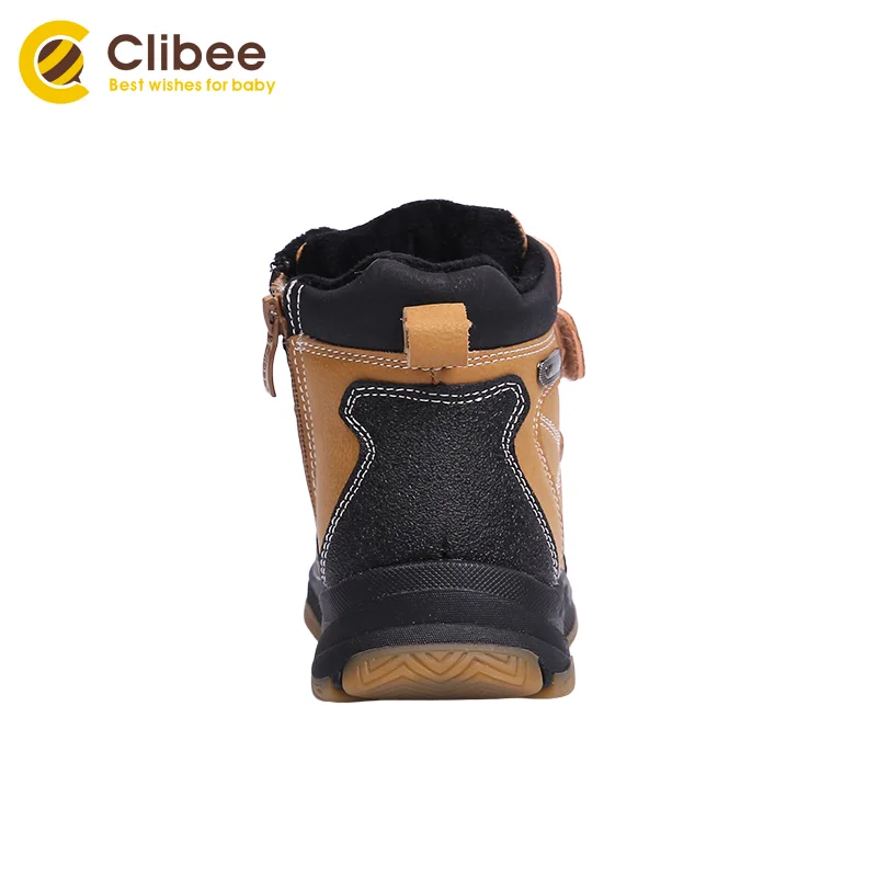 Кроссовки для мальчиков CLIBEE зимние водонепроницаемые ходьбы пешего туризма