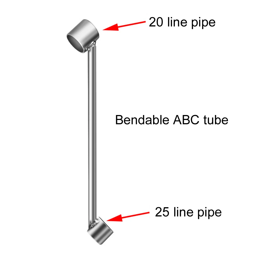 Без мертвых углов изгиба труб рукав Прочный Толстый Универсальный
