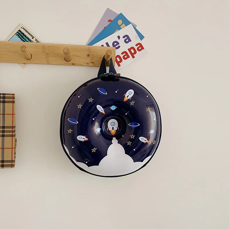 Cute Mini Backpack Little Kids Boy Girl Cotton Rainbow Doughnut Toddler For Children Gift School Bags Waterproof Backpack