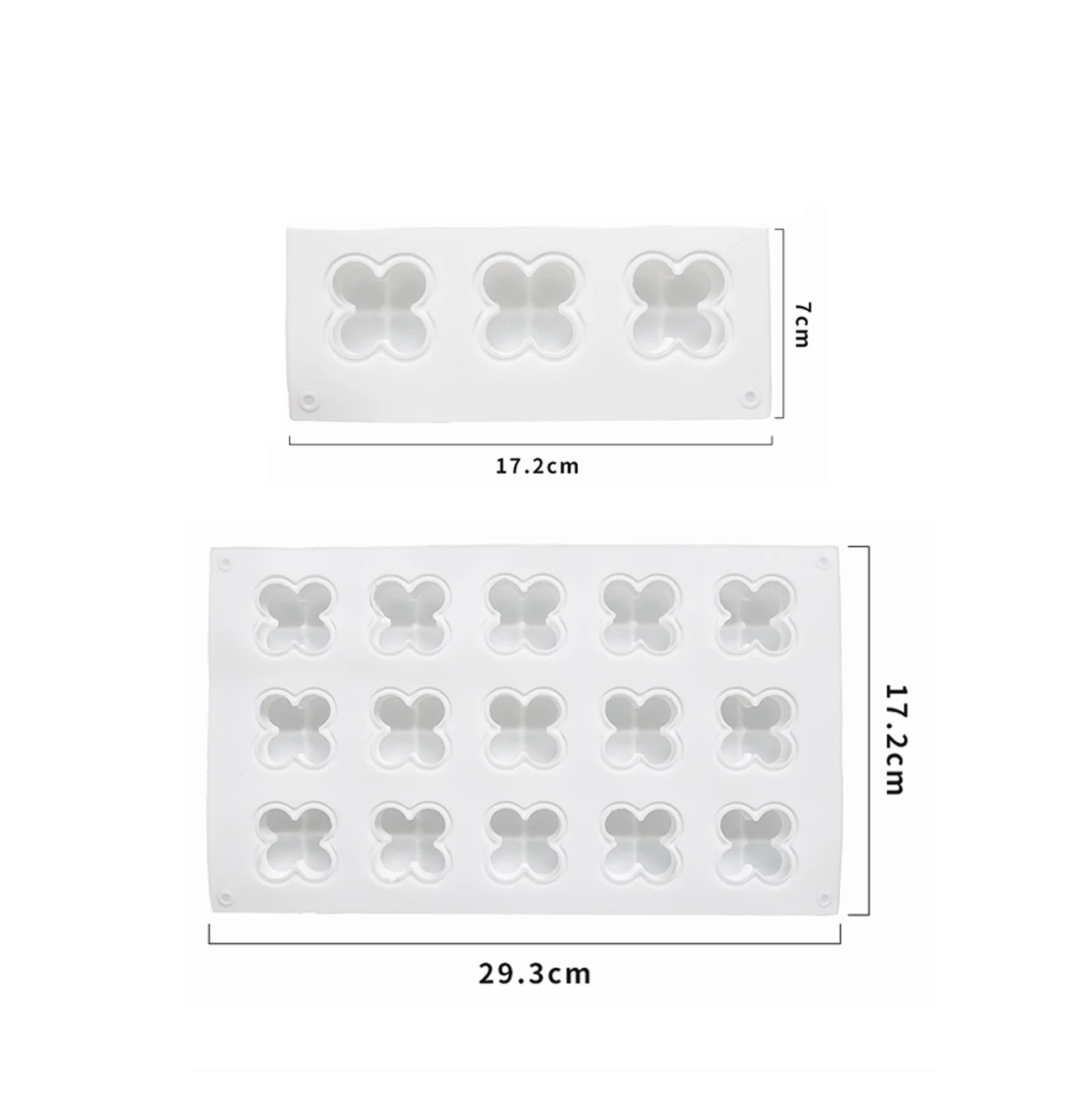 

1 Pcs Craft Soy Wax Candle Mold 2/3/15 Cavities Diy Aromatherapy Plaster Candle 3d Silicone Mold Soap Making Wax Candle Mold