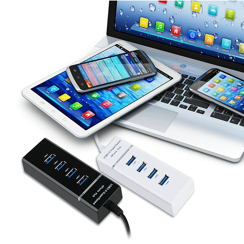 VIPATEY 4 порта USB 3 1 Type c HUB C адаптер с портами 0 5 Гбит/с для MacBook Pro 2018/2017 Galaxy S9/S8 и т.