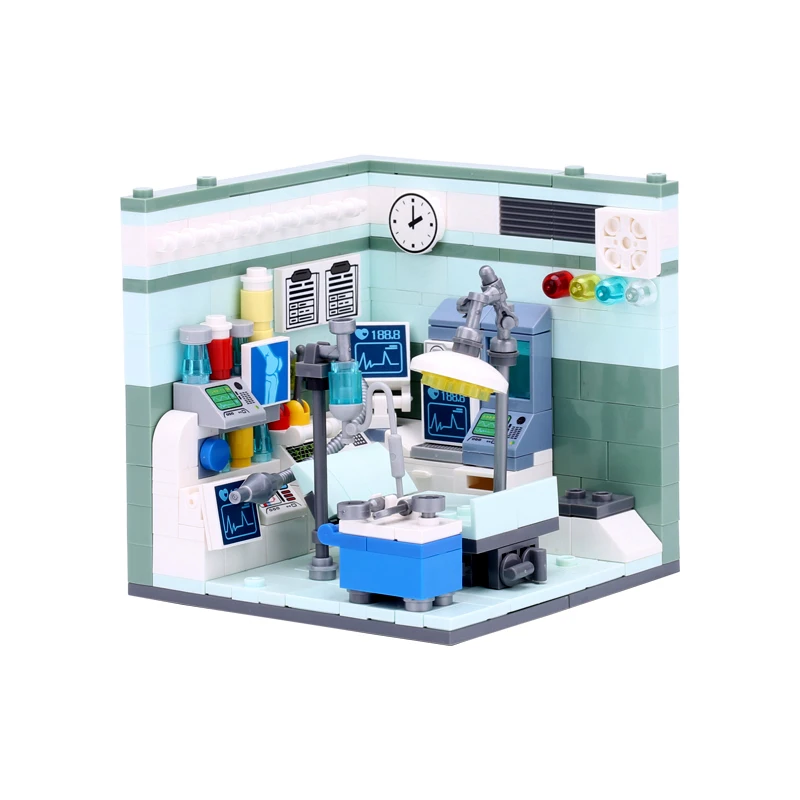 XINGBAO City Room Building Blocks Living House Bricks Occupation Educational Toys with Figure blocks toys Driver Scientis | Игрушки и