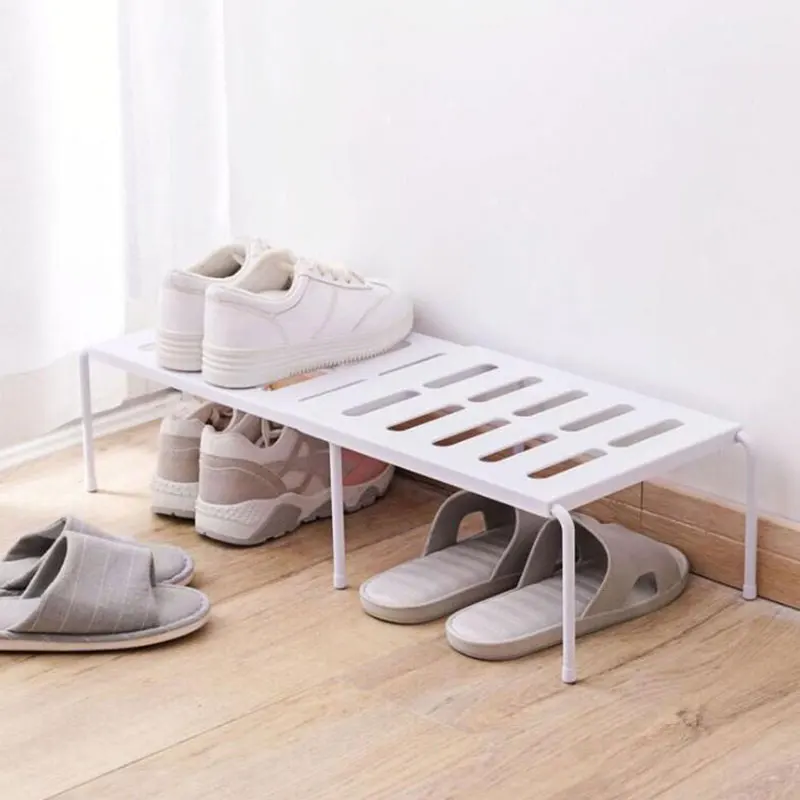 

Adjustable Kitchen Storage Rack Cupboard Storage Shelf for Bedroom Rack Space Saving Wardrobe Decorative Shelves Cabinet Holders