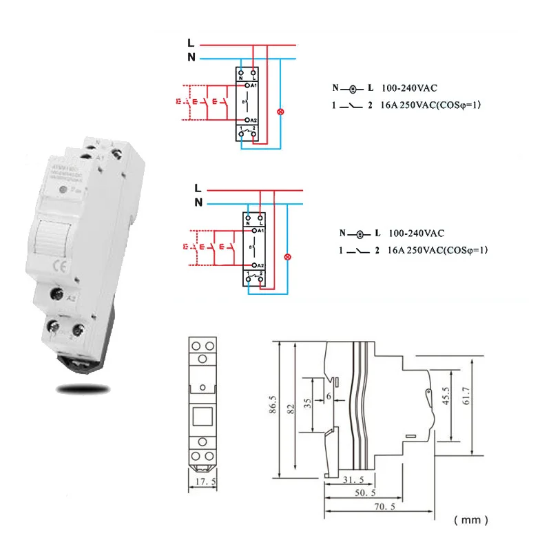 

ATMS1601 Smart Switch Universal IOS Android APP Control WiFi 220v Electronic Smart Timer Wireless Home