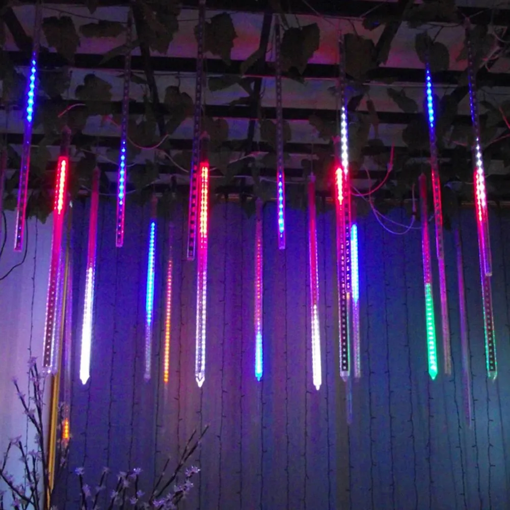 

30cm LED Light String Meteor Shower Lights Falling Rain Drop Lamp Outdoor Garden Home Outdoor New Year Navidad Wedding Decor
