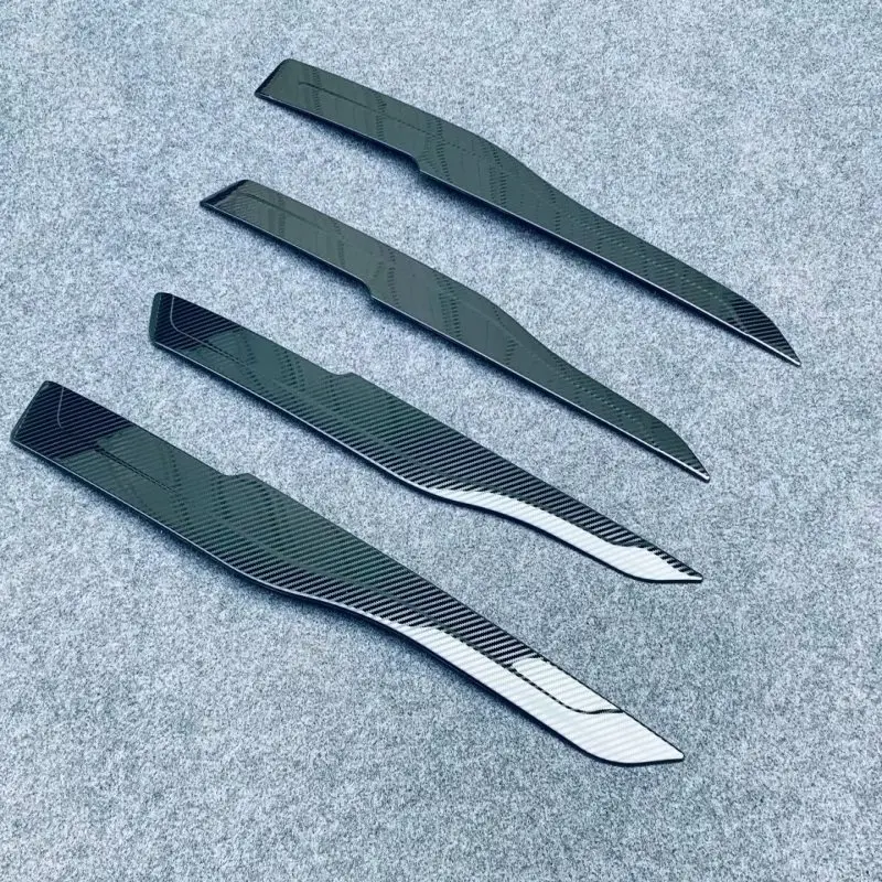 

Накладка на подлокотник из углеродистой нержавеющей стали для внутренней передней двери автомобиля, накладка на дверную ручку, аксессуары для Toyota Harrier Venza XU80 2020 2021