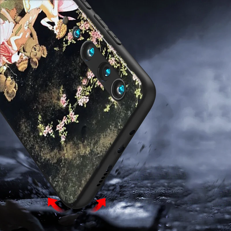 

Silicone Cover Retro aesthetic art flower for Xiaomi Mi 10 9T CC9 Pro Note 10 9 8 6 A3 A2 A1 Lite Play Mix 3 Black Phone Case