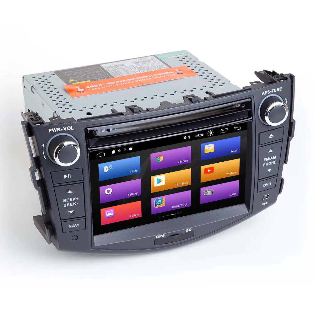 Автомагнитола 2 din на Android 10 автомобильный DVD-плеер для Toyota RAV4 Rav 4 2006 2007 2008 2009 2010 2011