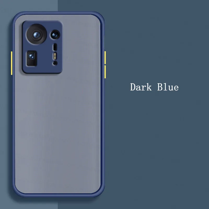 For Xiaomi Mix 4 Case for Xiaomi Mix 4 Poco M3 X3 F3 Pro Coque Silicone Matte Translucent Shockproof Bumper Cover For Mi 11 10