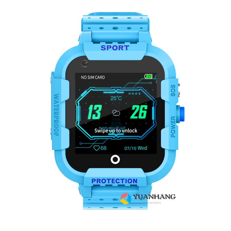 2019 Remote Camera Monitor GPS WIFI Tracker Location Kid Child Student 4G Phone Smart Wristwatch SOS Video Call Android Watch |