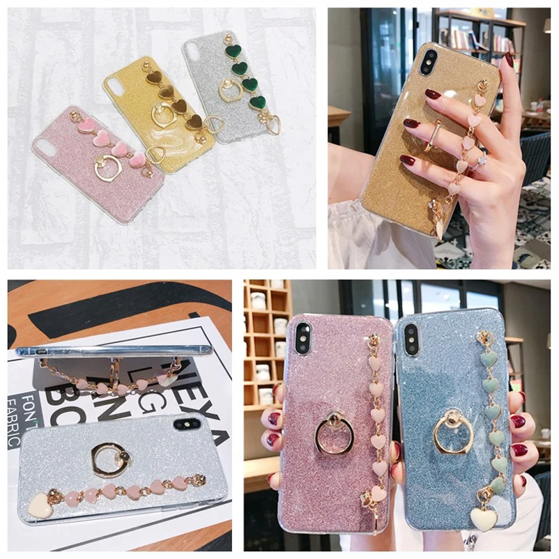Модный браслет с кольцом-держателем чехол для Motorola Moto One Action Vision Power Pro Zoom E4 E5 E6 Play