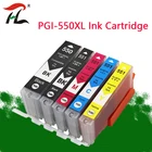 Картридж PGI550 CLI551, pgi550 PGI-550 CLI-551 для струйного принтера Canon PIXMA MG5450 MG5550 MG6350