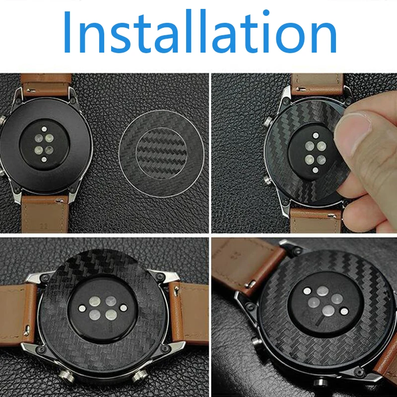 Защитная пленка из углеродного волокна для задней панели Huawei Watch GT 3/3pro/2e