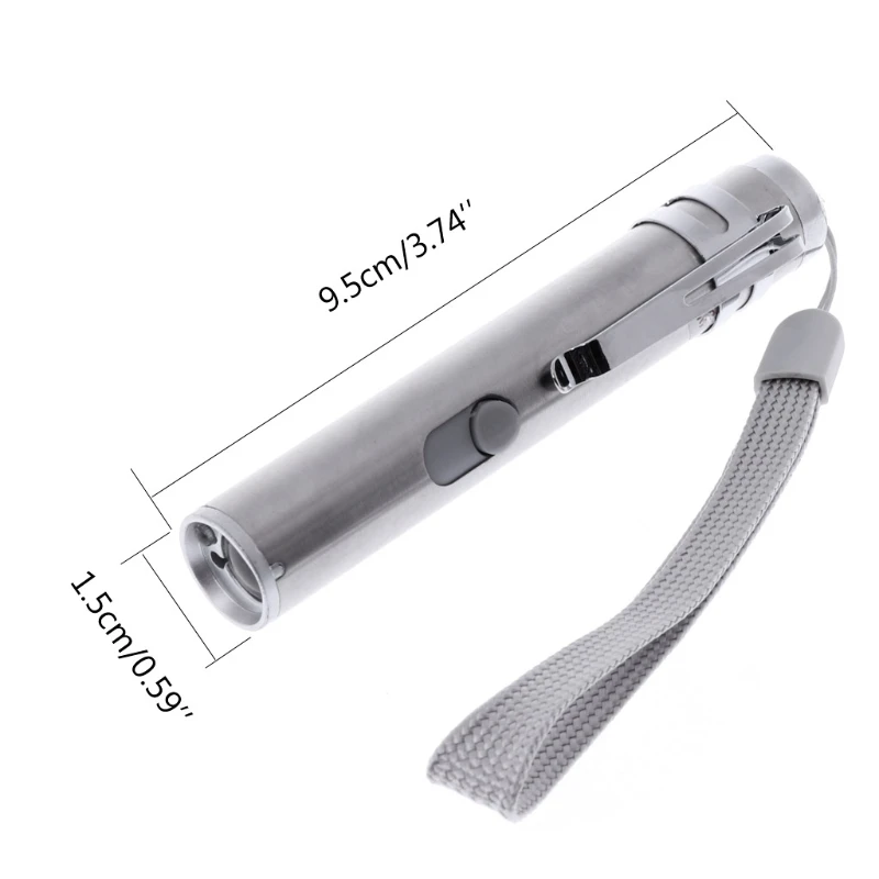 

3 in 1 Cat LED Chase Toys Laser Pointer Pen USB Rechargeable Flashlight Pen