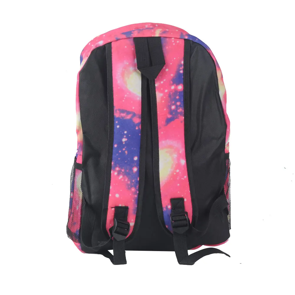 

Adjustable Strap Outdoor Travel Wear Resistant Polyester Large Capacity Zipper Closure Fashion Starry Sky Students Backpack