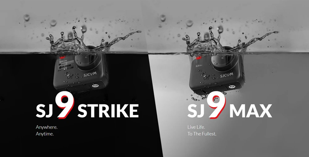SJCAM SJ9 серия SJ9 Strike SJ9 Max гироскоп Корпус Водонепроницаемый 4K Экшн-камера прямая передача 2,4G Wifi спортивная видеокамера