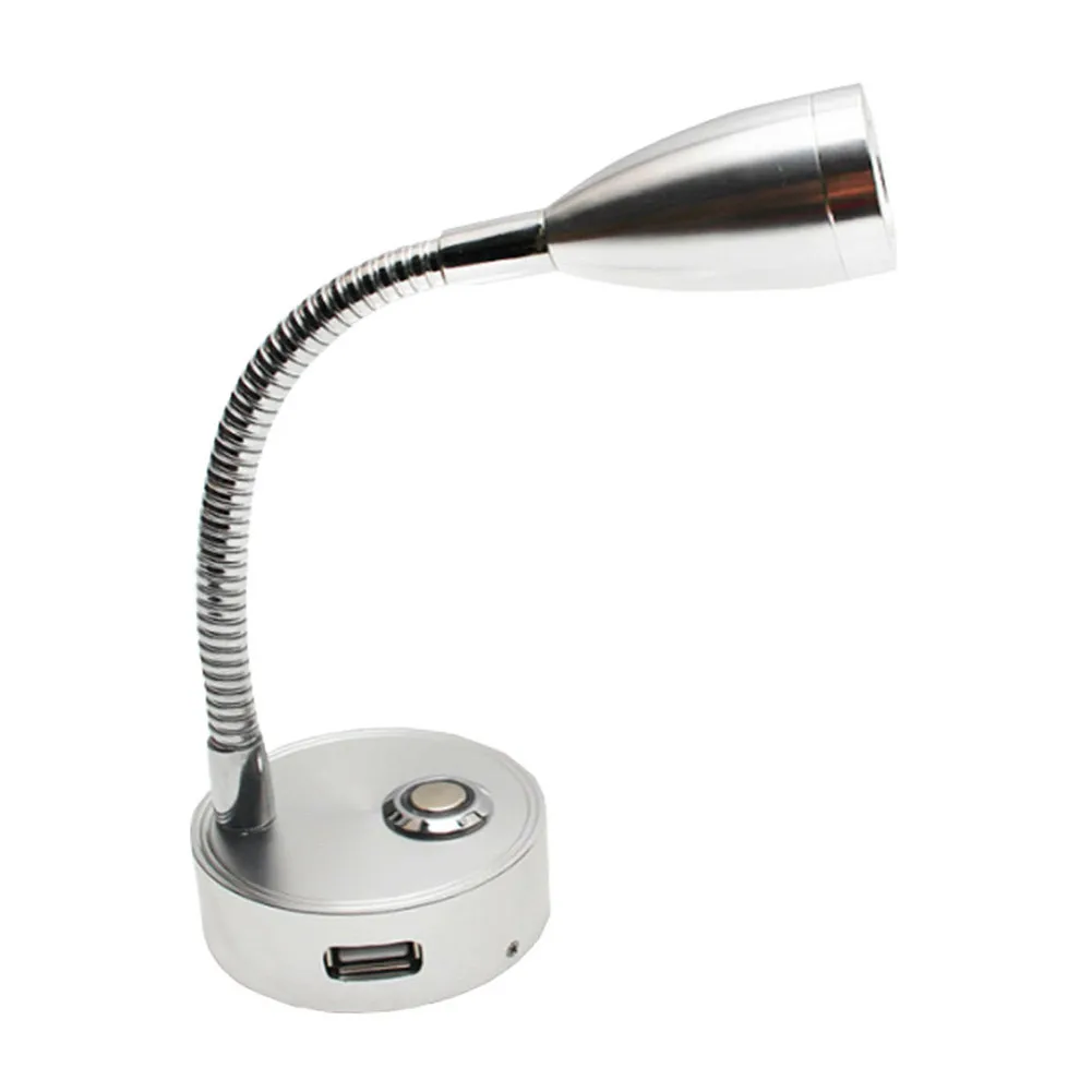

Caravan LED Interior Lamp Reading Light Spot Touch Switch USB Warm White