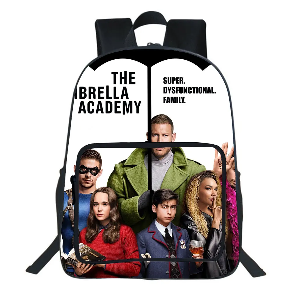 Umbrella Academy Backpack Boy Girl Bag Knapsack Women Bookbag Casual Fashion Knapsack Men Travel Bag Children School Bag Mochila