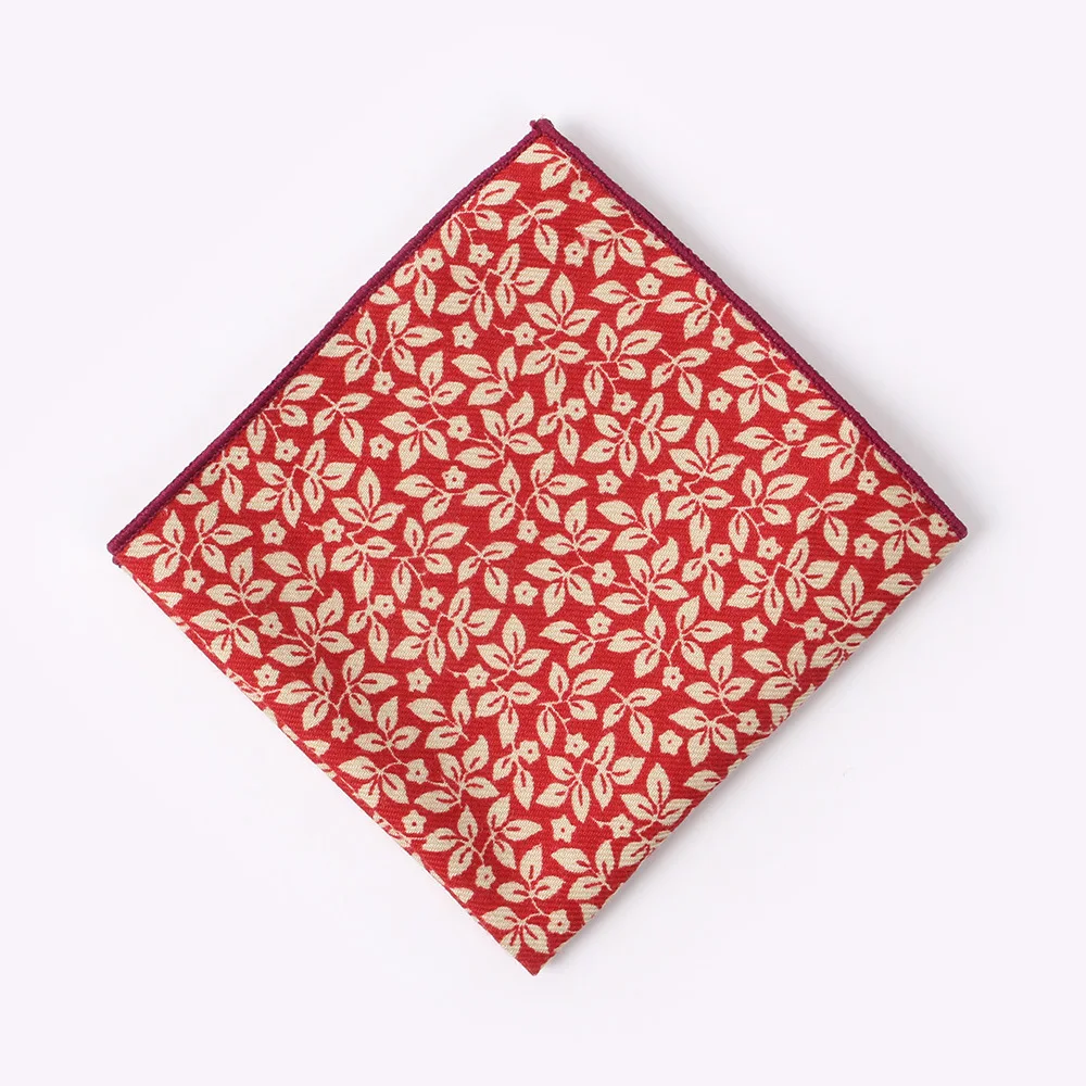 

Sitonjwly 22*22cm Cotton Hankerchief Scarves Vintage Casual Hankies Men's Pocket Square Handkerchiefs Wedding Hanky Custom Logo
