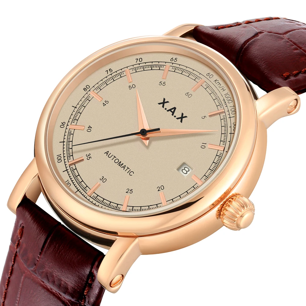 Автоматические Мужские наручные часы с автоподзаводом большие