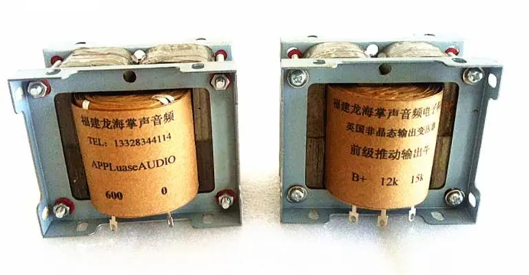 

Железный сердечник c-типа, 2 шт., 15K-12K; Трубчатый усилитель 600Ω, входной и выходной трансформатор, полоса пропускания: 12 гц-45 кГц (-1 дБ)