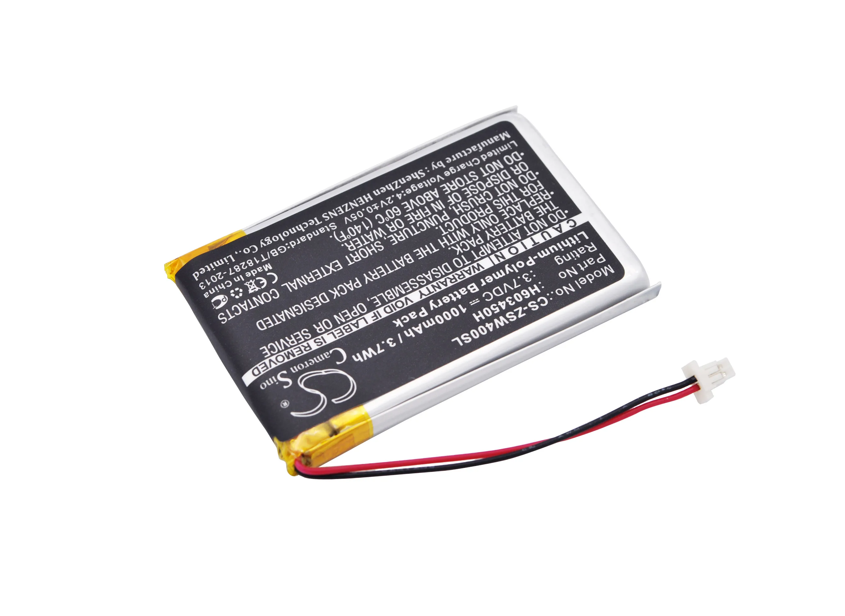 

Cameronsino for IZZO Swami 4000 Swami 4000 GOLF GPSA43094 H603450H battery