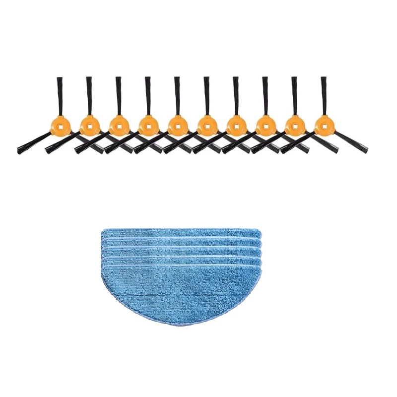 

Side Brush HEPA Filter Mop Cloth for ECOVACS Deebot 600 601 605 710 N79 N79S Cleaner Robot Vacuum Cleaner Parts Brush