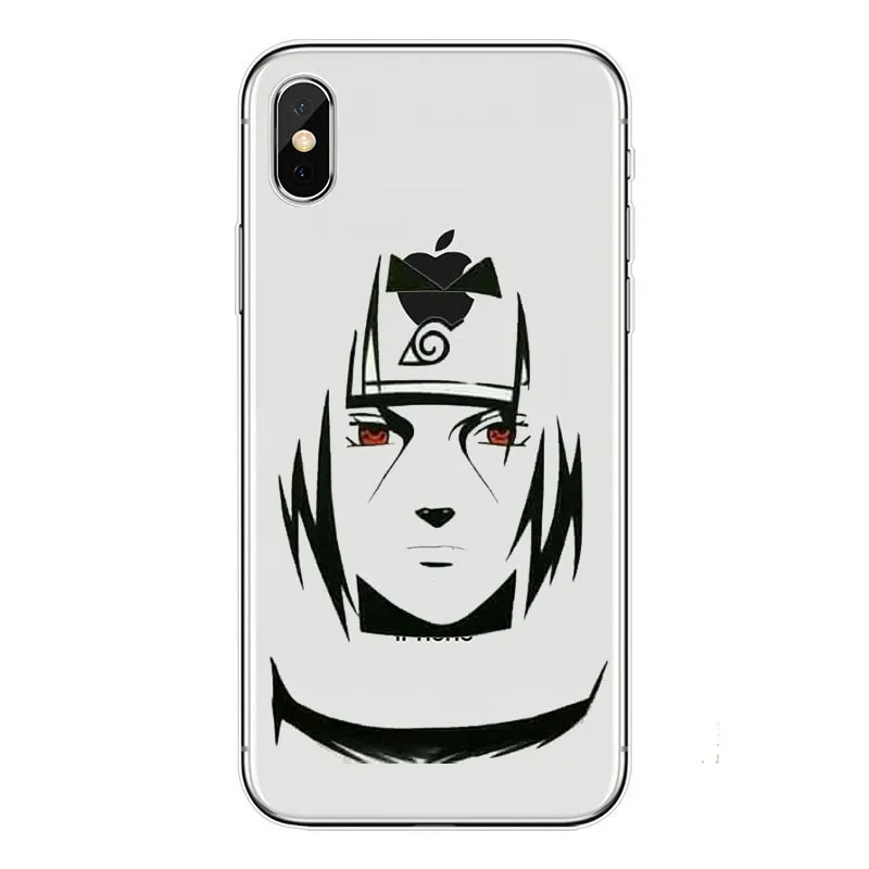 Moda аниме Uzumaki Наруто Саске Какаши мягкий Тампа да Caixa Do силиконовый чехол для iPhone