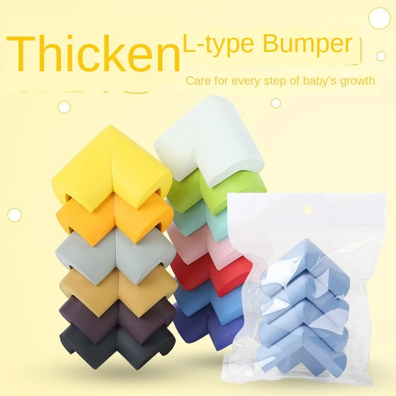 

high quality 4Pc Child Baby Safety Corner Furniture Protector Strip Soft Edge Corners Protection Guards Cover for Toddler Infant
