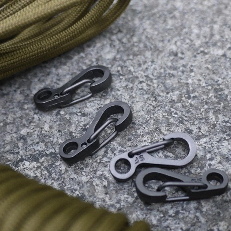 1 шт./2 шт./5 шт./10 шт./лот Пружинные застежки для ключей альпинистские карабины