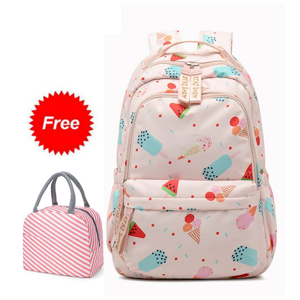 Милый водостойкий рюкзак в Корейском стиле для учеников младшего колледжа, школьный рюкзак, модный дорожный рюкзак для девочек-подростков ...