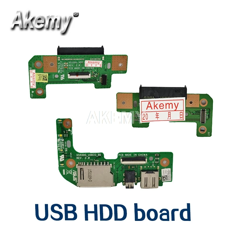Первоначально для For Asus X555D X555DG X555Q X555QG USB HDD плата адаптер звуковой карты