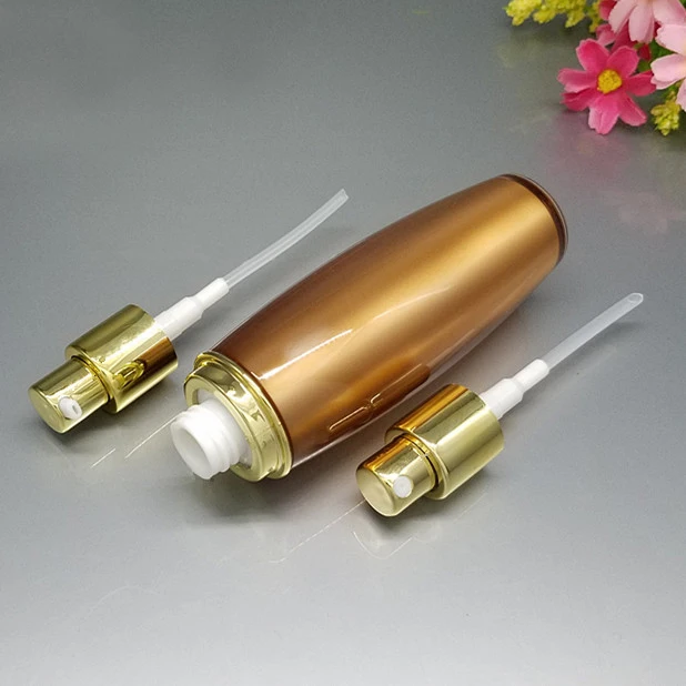 

8pcs/lot 5/10/15/20/30/50g Acrylic Facial Eye Cream Jar Gold Empty 80/100ml Plastic Cosmetic Lotion Pump/Sprayer Atomizer Bottle