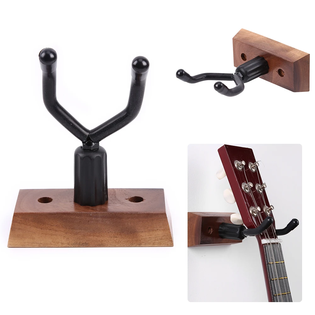 

Wall Mount Ukulele Guitar Hanger Hook Ukelele Acoustic Guitar Stringed instrument Holder Wooden Stand Display Rack