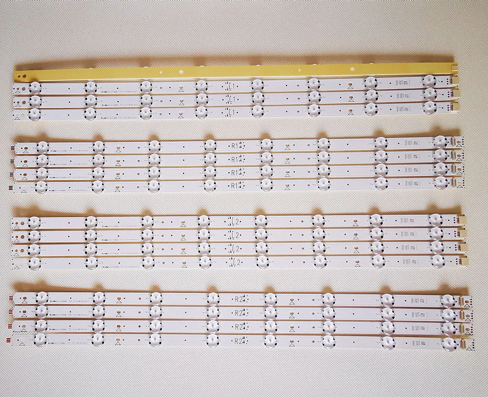 3 комплекта = 36 шт. новая оригинальная Светодиодная лента для телевизора lg 55