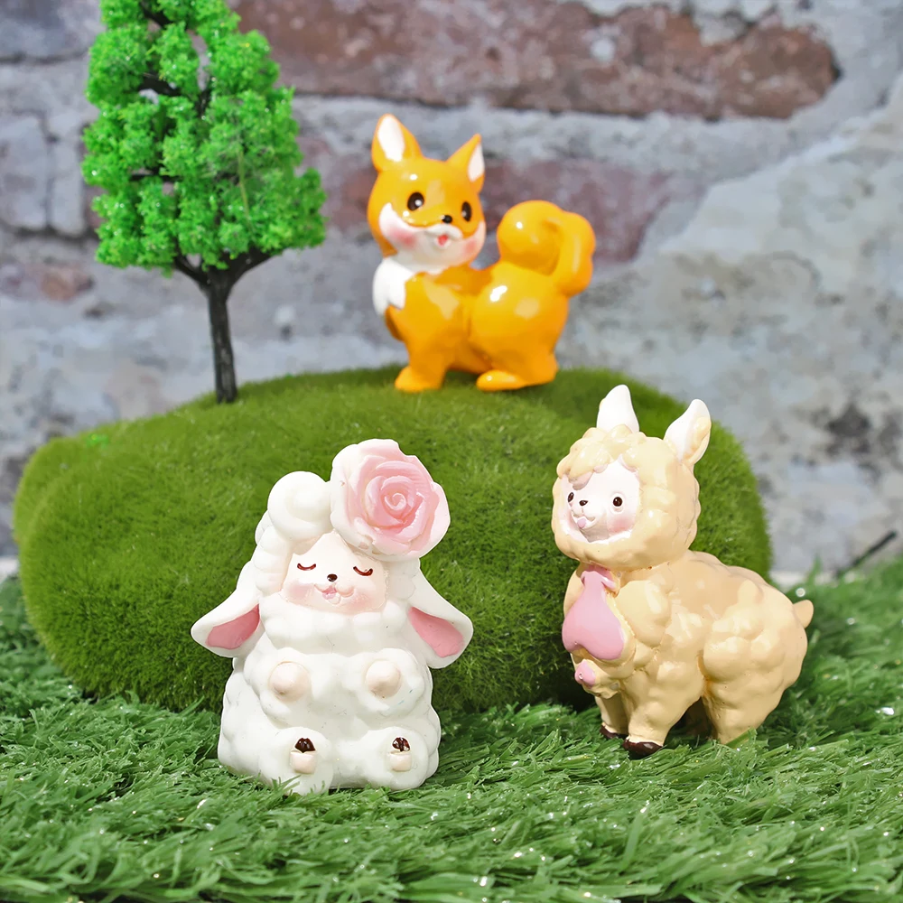 Милая Миниатюрная модель микропейзажных украшений сказочного сада маленькая
