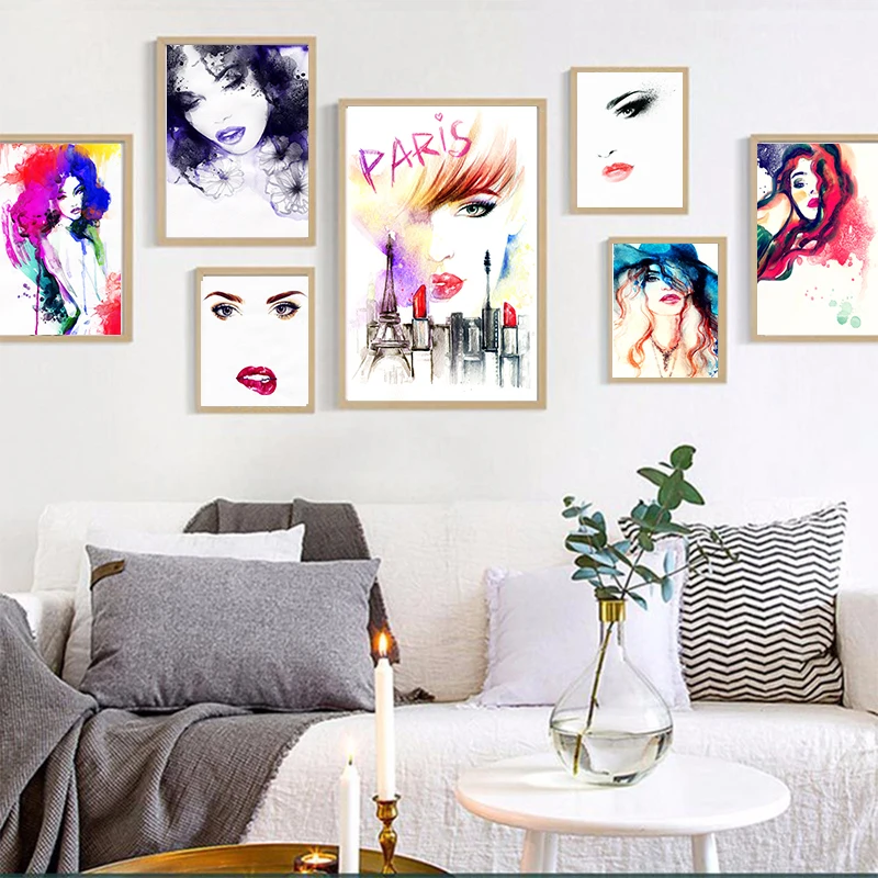 Скандинавский абстрактный персональный красивый рисунок картина для гостиной