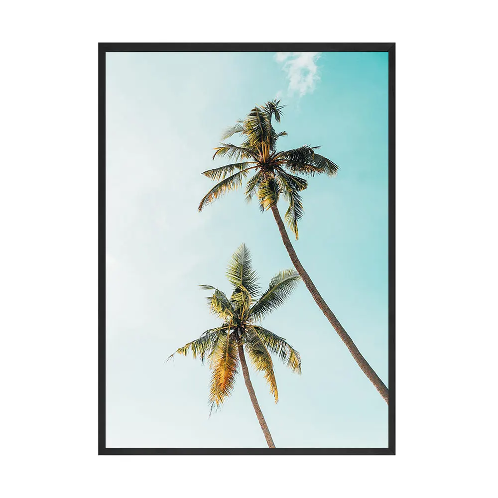 Картина на холсте с изображением Калифорнийского пляжа фургона колеса обозрения