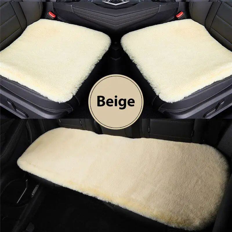3 шт. Универсальный Коврик для сиденья вождения переднее сиденье + задняя Подушка