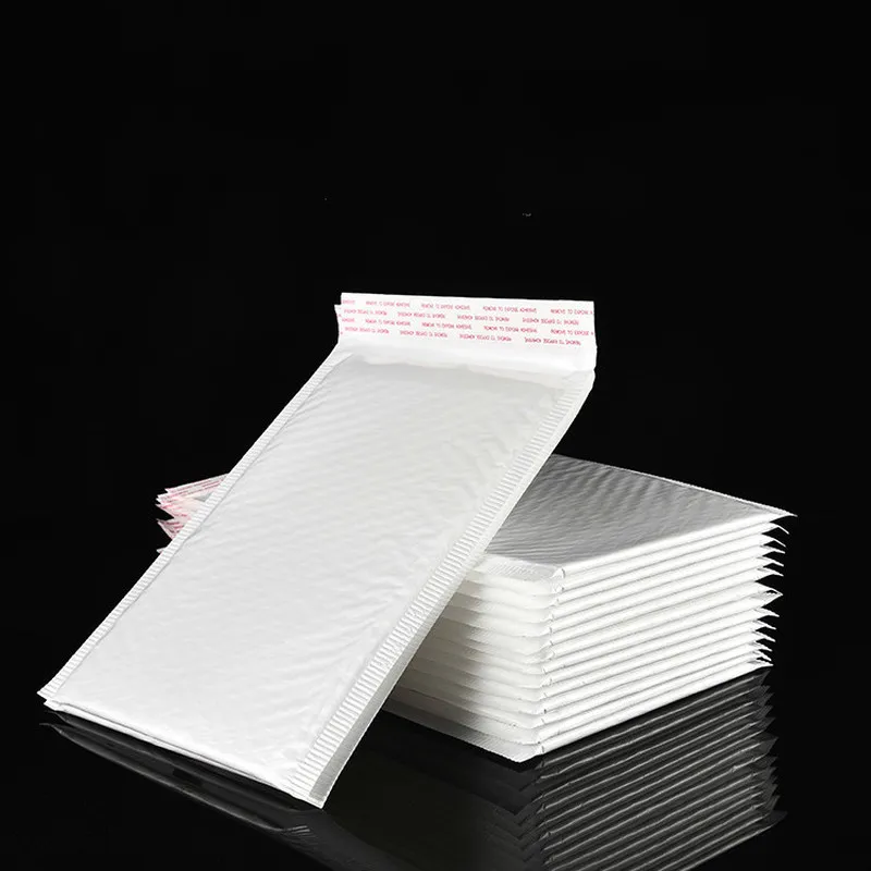 

10 шт. 14*16 см почтовые отправители мягкий конверт с пузырьковый почтовый пакет белый пенопласт конверт мешок Рождественская посылка держатели для подарков