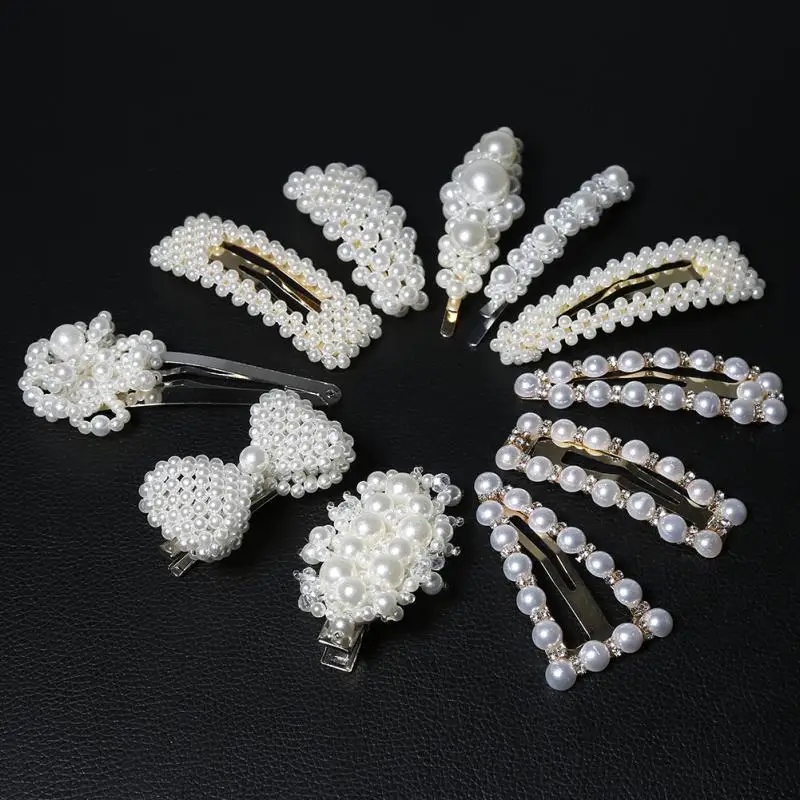 1 шт. заколка для волос с жемчугом | Красота и здоровье