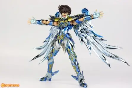 

Great Toys Saint Seiya Myth Cloth EX Pegasus Seiya 10th Aniver Version God Cloth Sog Metal Armor Bronze Saint Action Figure