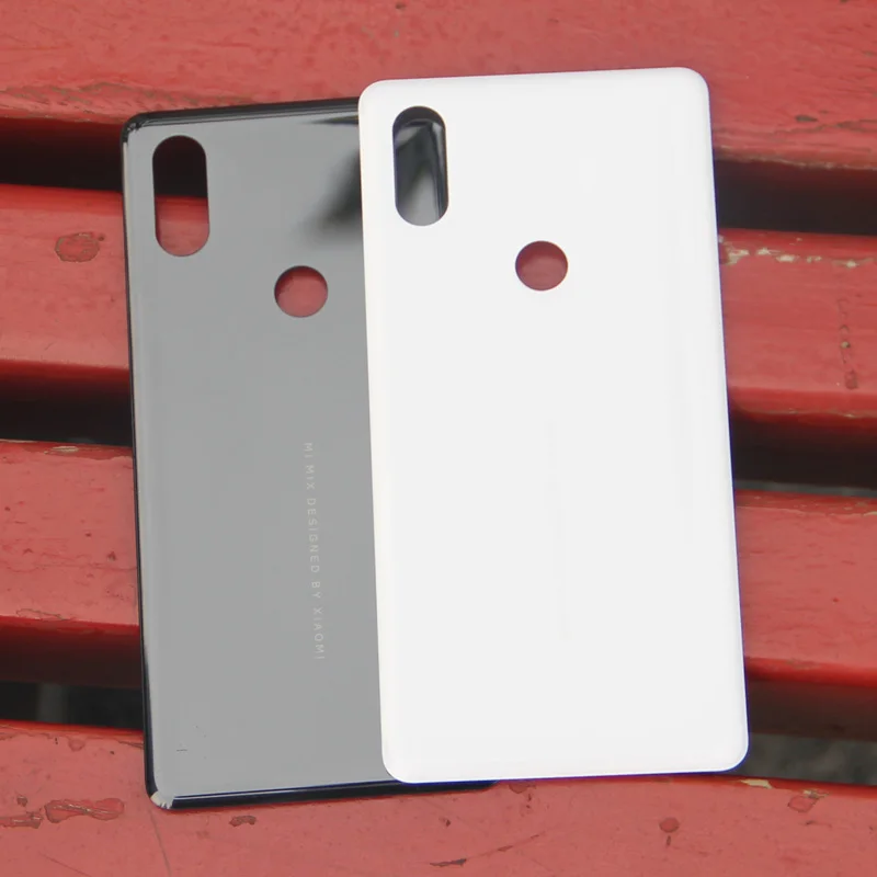 Задняя крышка батарейного отсека XiaoMi оригинальное Защитное стекло для Xiaomi Mix 2S