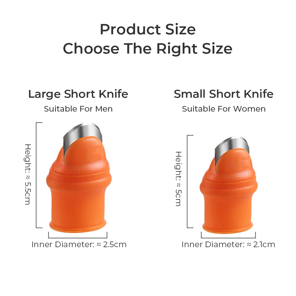 Силиконовый нож для большого пальца защита огорода и овощей резки фруктов