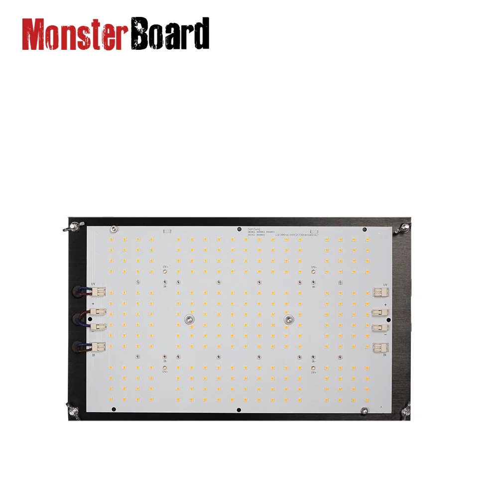 Geeklight Emerson effect monster board V4 120 Вт king grow led brite lm301h 3500K 3000K mix 660nm UV IR полный спектр