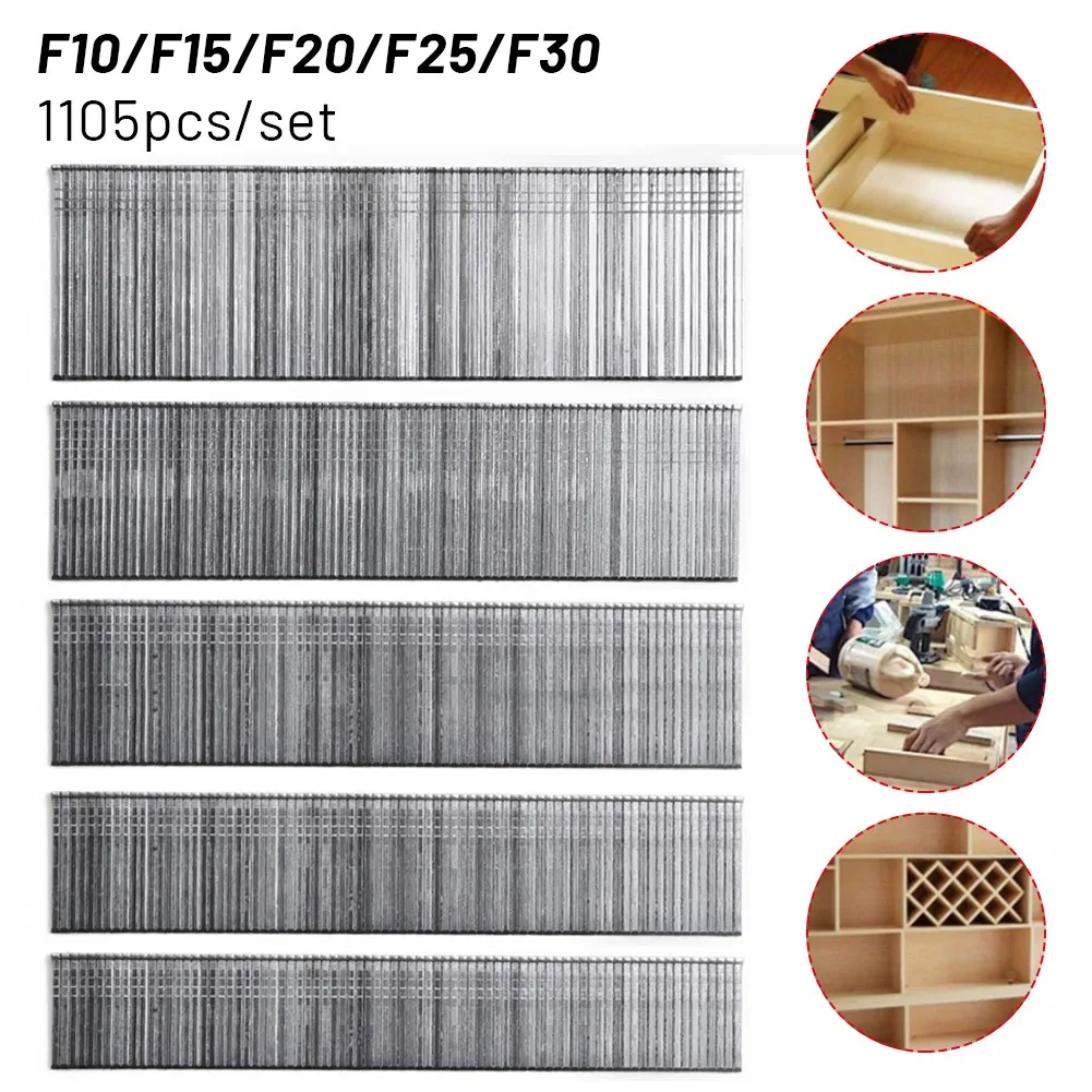 

1105pcs Staple F15/F20/F25/F30 For DIY Home/Gardening Furniture Decorating Set