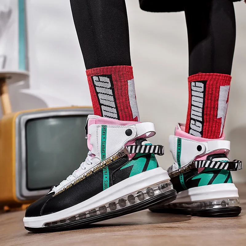 Cedakeline/осенне-зимняя обувь с подушечками на пальмах Мужская Спортивная Корейская