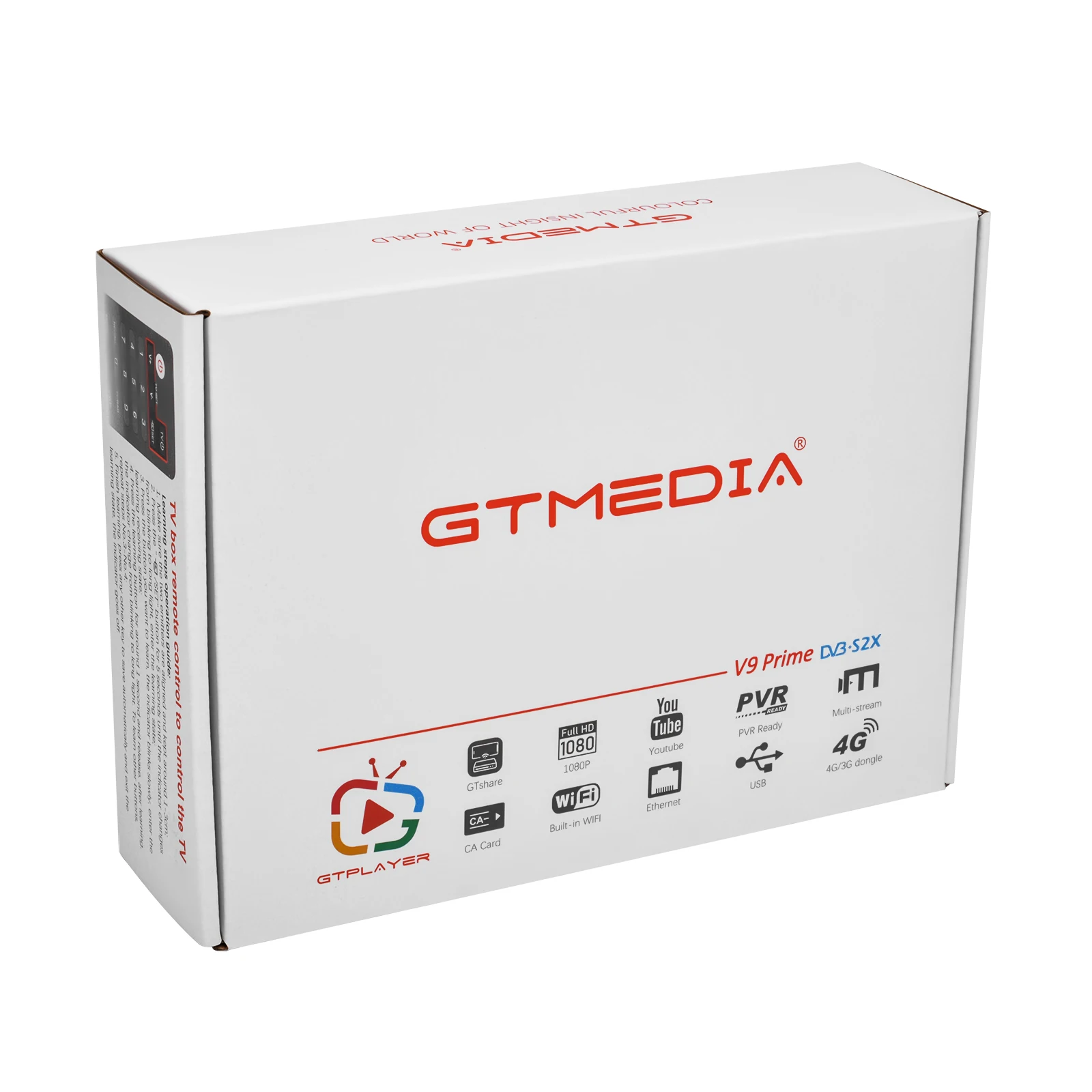 Спутниковый ресивер Gtmedia V8X Gt media V9 prime DVB-S2X встроенный Wi-Fi 1080P Full HD H2.65 цифровой