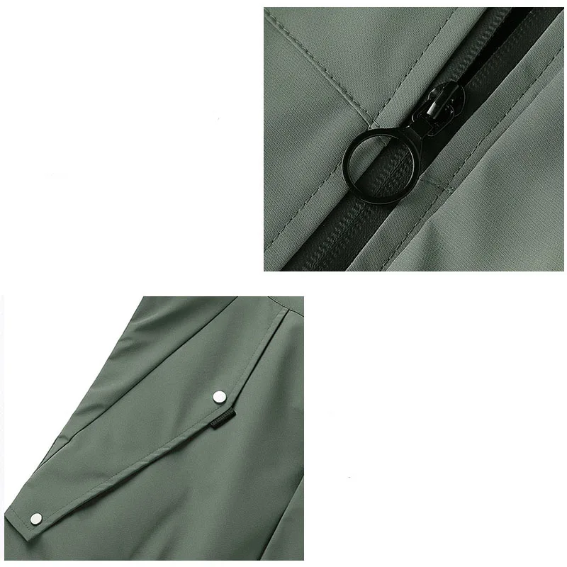 2021 hot sale jacket brand mens outdoor waterproof jacket loose zipper jackets hooded design hip hop sports men clothing m 4xl free global shipping