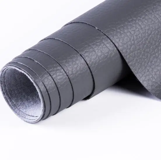 32 Dark Gray 50*138 см Синтетическая кожа личи искусственная кожа ткань искусственная кожа ткани DIY сумка Диванный домашний декор швейный материал Однотонная искусственная искусственная кожа Ткань для шитья DIY Сумка Обувь - Цвет: 32 Dark Gray